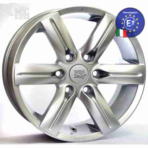 WSP Italy Mitsubishi (W3001) Pajero 7,5x17 6x139,7 ET34 DIA67,1 (super silver)